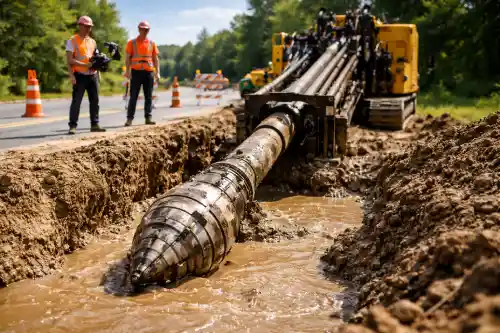 ГНБ-прокол: управляемый прокол